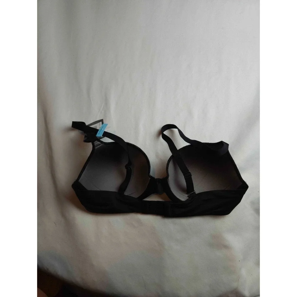 Maidenform One Fab Fit 2.0 T-Shirt Bra Women Size 32C Black Underwire FM7543 NWT